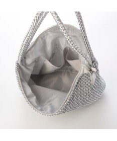 UNBILLION カシュカシュ cachecache / 2wayハンドルメタリックコード編みトートバッグ