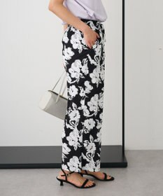 CRAFT STANDARD BOUTIQUE レーヨン総柄ワイドパンツ