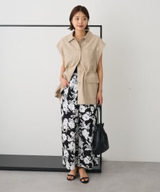 CRAFT STANDARD BOUTIQUE レーヨン総柄ワイドパンツ