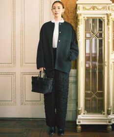 自由区 【SHIHOさん着用】カットジャカード パンツ