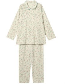 Wing パジャマ 長袖 長ズボン 綿100%(本体) レディース EP7040 ウイング／ワコール