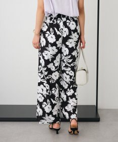 CRAFT STANDARD BOUTIQUE レーヨン総柄ワイドパンツ