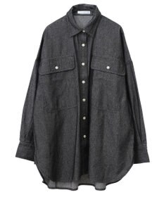Green Parks デニムＢＩＧシャツ