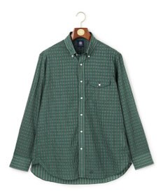 J.PRESS MEN 【こだわりの逸品】シアージャカードチェック シャツ / B.D.