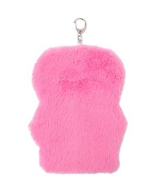 WEGO ふわふわぬいカードホルダーキーホルダーB