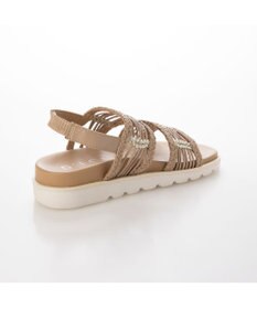 MODE ET JACOMO <D'ICI>フットベッドメッシュサンダル