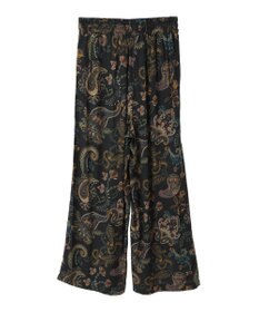 CRAFT STANDARD BOUTIQUE レーヨン総柄ワイドパンツ