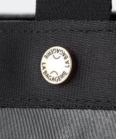 LA BAGAGERIE 【コットン×ポリウレタン】シャイニーミニトート