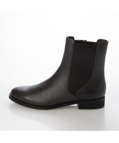 ing <ing>【撥水革】サイドゴアショートブーツ