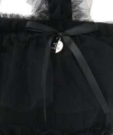 Maison de FLEUR チュールフリル2Wayトートバッグ