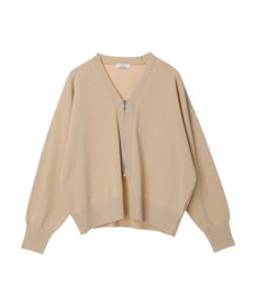 earth music&ecology ＶネックＺＩＰカーディガン