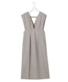 23区 シルクネップヘリンボーン オールインワン ワンピース