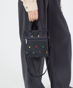 LeSportsac MINI N/S TOTE/ミックスドフルーツエンブロイダリー
