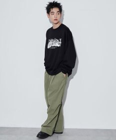 WEGO メタリックロゴプルオーバー