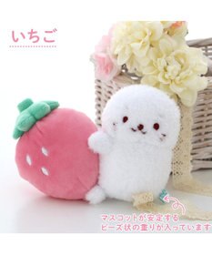 Mother garden しろたん ぎゅっと香りのマスコット 《いちご》 単品
