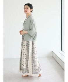 CRAFT STANDARD BOUTIQUE レーヨンワイドシャツ