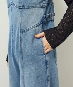 Green Parks ・ＳＵＧＡＲ　ＳＰＯＯＮ　デニムコルセットオールインワン