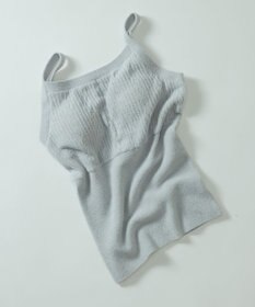 une nana cool とろみ素材がここちよいカップ付きキャミソール　moi room（モアルーム）