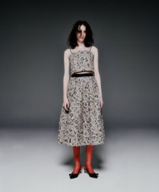 GRACE CONTINENTAL ボタニカルセパレートドレス