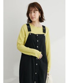 Green Parks ボートネックシャーリングカットプルオーバー