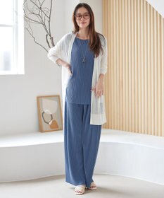 Tiaclasse 【接触冷感】着流しロングニットカーディガン