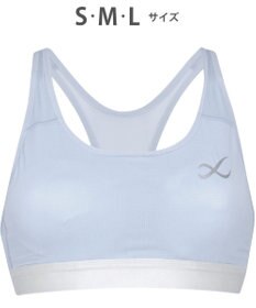 CW-X 【WOMEN】 CW-X スポーツブラ【高校生対応】 ノンワイヤー スポーツゆれケアブラ 成長期のバストのユレ・ズレをおさえる 吸汗速乾・抗菌防臭性(本体) 部活 トレーニング ジョギング ガールズ HTY024 /ワコール