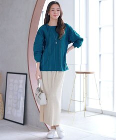 Tiaclasse ラメリブドルマントップス