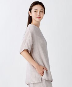 UCHINO クレープガーゼシンプルルームウェア ユニセックス