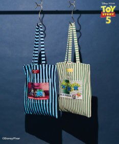 AMERICAN HOLIC 【TOY STORY 5】ストライプパイルトートBAG