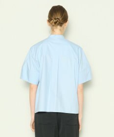 JOSEPH 【洗える】コットンシルク　フルオープンブラウス