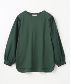 ANY L 【洗濯機可】着映えるシャーリングトップス