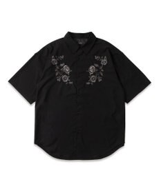 WEGO TRフラワーモチーフシャツ（S）