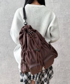 WEGO 2ポケットドロストナップサック