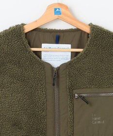 SHARE PARK LADIES 【LADIES】ボアフリースロングカーディガン