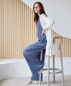 Tiaclasse 【接触冷感】着流しロングニットカーディガン