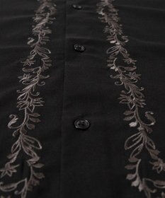 WEGO TRフラワーモチーフシャツ（S）