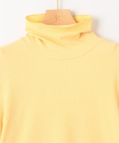 組曲 【洗える】フライスタートルネック カットソー