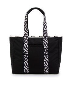 LeSportsac CLASSIC ZIP TOTE/ノワールゼブラ