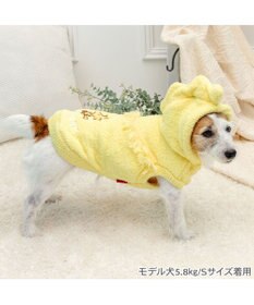 PET PARADISE スヌーピー ウッドストック 遠赤外線 もふもふ パーカー 小型犬