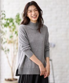 ANY L 【手洗い可】イタリーヤーンウールカシミヤミックスプルオーバー