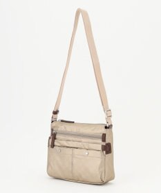 LA BAGAGERIE モノグラム　スクエアナイロンショルダー　SSサイズ