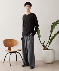 WEGO タイトフィットリブT（長袖）