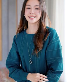 Tiaclasse ラメリブドルマントップス