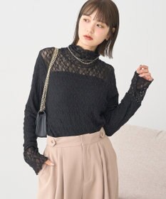 earth music&ecology 【吸湿発熱】あったかフェミニンインナー（ハイネック）