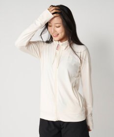 OP／FILA 【FILA】ラッシュガードブロックメッシュ スタンドカラージャケット