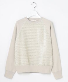 自由区 S ジャカードコンビ プルオーバー