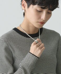 AMERICAN HOLIC バイパチクルーネックリブニットプルオーバー