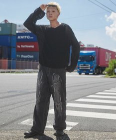 WEGO メッシュニットプルオーバー（LS）