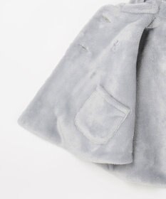 組曲 KIDS 【90㎝】あったかリバーシブルマント