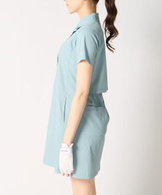 FILA GOLF／marie claire 【marie claire SPORT】 シアサッカーワンピース